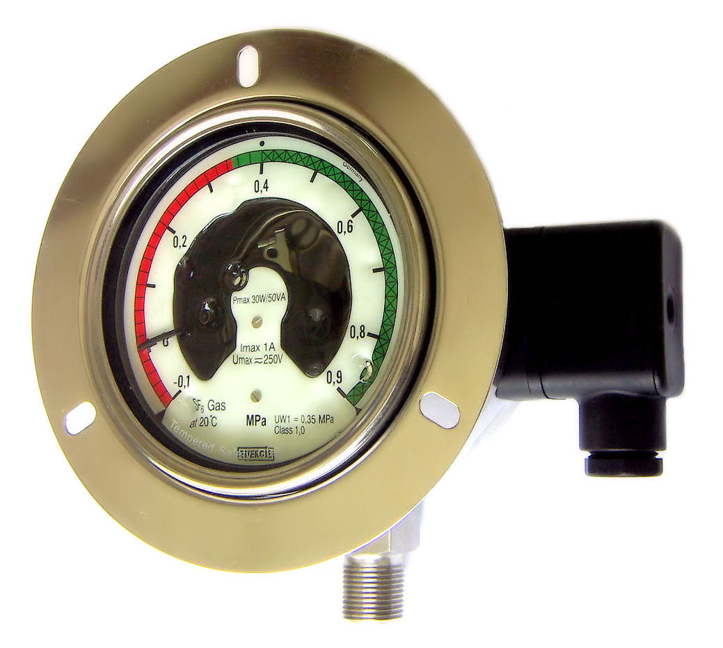 SF6 Gas Density Monitors with Flange - ENERGIE